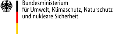 Bundesministerium für Umwelt, Klimaschutz, Naturschutz und nukleare Sicherheit  Logo